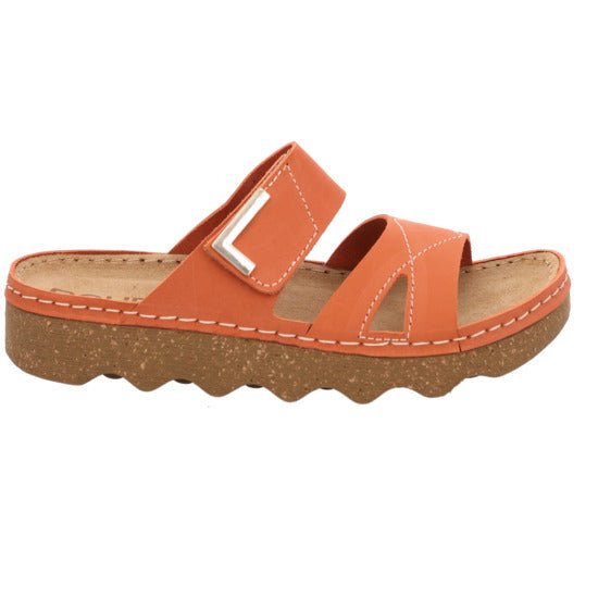 'Foggia' women's indoor sandal - Orange - Chaplinshoes'Foggia' women's indoor sandal - OrangeRohde