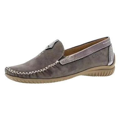 Gabor 66.090.31 Women Moccasin - Fumo Grey - ChaplinshoesGabor 66.090.31 Women Moccasin - Fumo GreyGabor