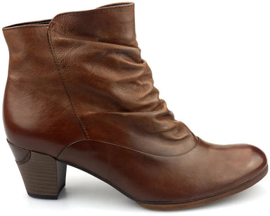 Gabor ankle boots 55.761.22 cognac brown leather - ChaplinshoesGabor ankle boots 55.761.22 cognac brown leatherGabor