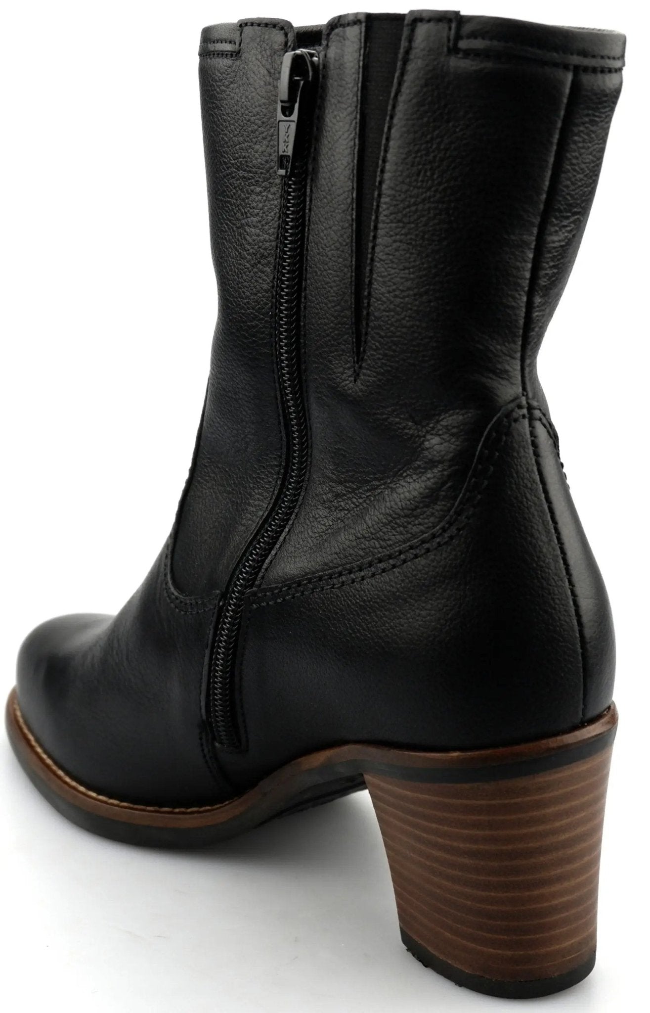 Gabor ankle boots 92.814.61 black leather - ChaplinshoesGabor ankle boots 92.814.61 black leatherGabor