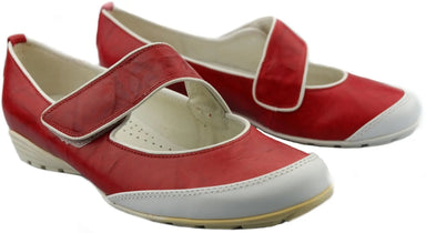 Gabor flat slip-on 84.122.55 red leather - ChaplinshoesGabor flat slip-on 84.122.55 red leatherGabor