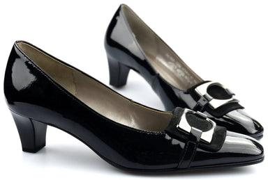 Gabor pumps 75.183.97 black leather - ChaplinshoesGabor pumps 75.183.97 black leatherGabor