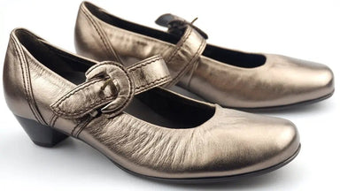 Gabor pumps 86.138.90 metallic bronze/silver leather - ChaplinshoesGabor pumps 86.138.90 metallic bronze/silver leatherGabor