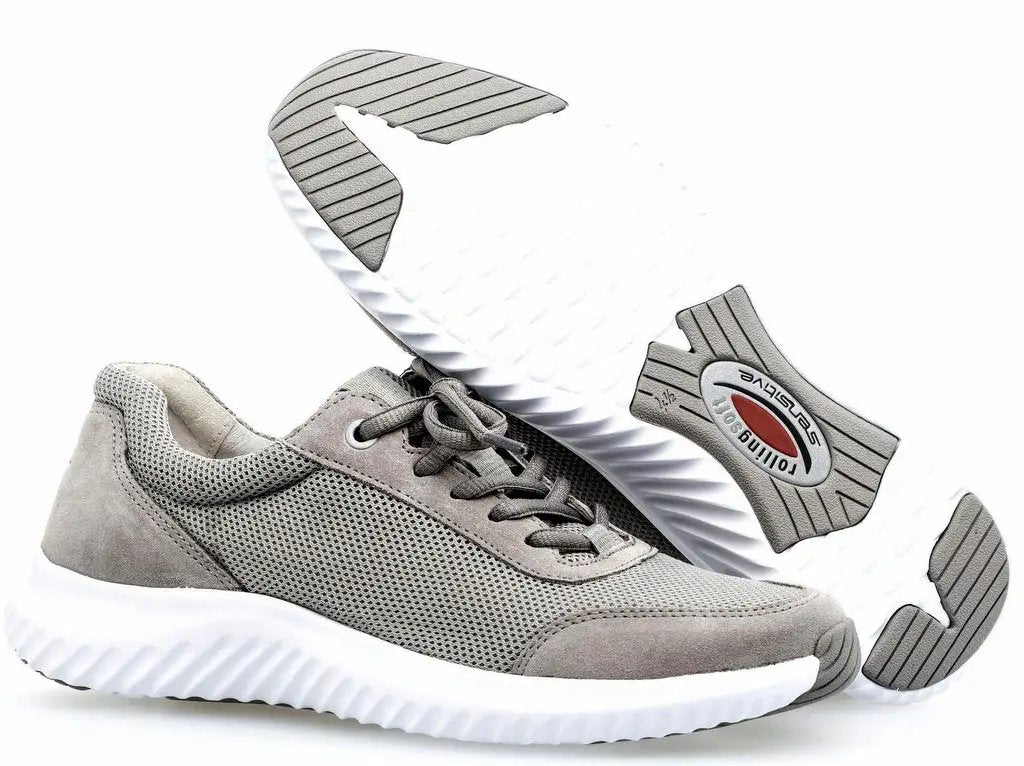 Gabor Rollingsoft 26.981.40 Women Walking Shoes - Grey - ChaplinshoesGabor Rollingsoft 26.981.40 Women Walking Shoes - GreyGabor