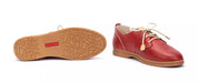 'Gandia' women's lace-up shoe - red - Chaplinshoes'Gandia' women's lace-up shoe - redPikolinos
