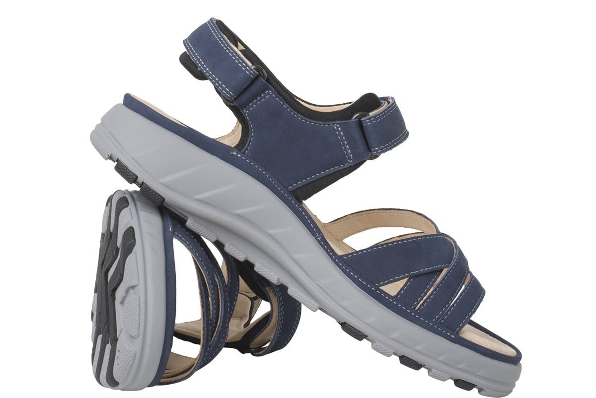 'Geva G' women's sandal - Blue - Chaplinshoes'Geva G' women's sandal - BlueGanter