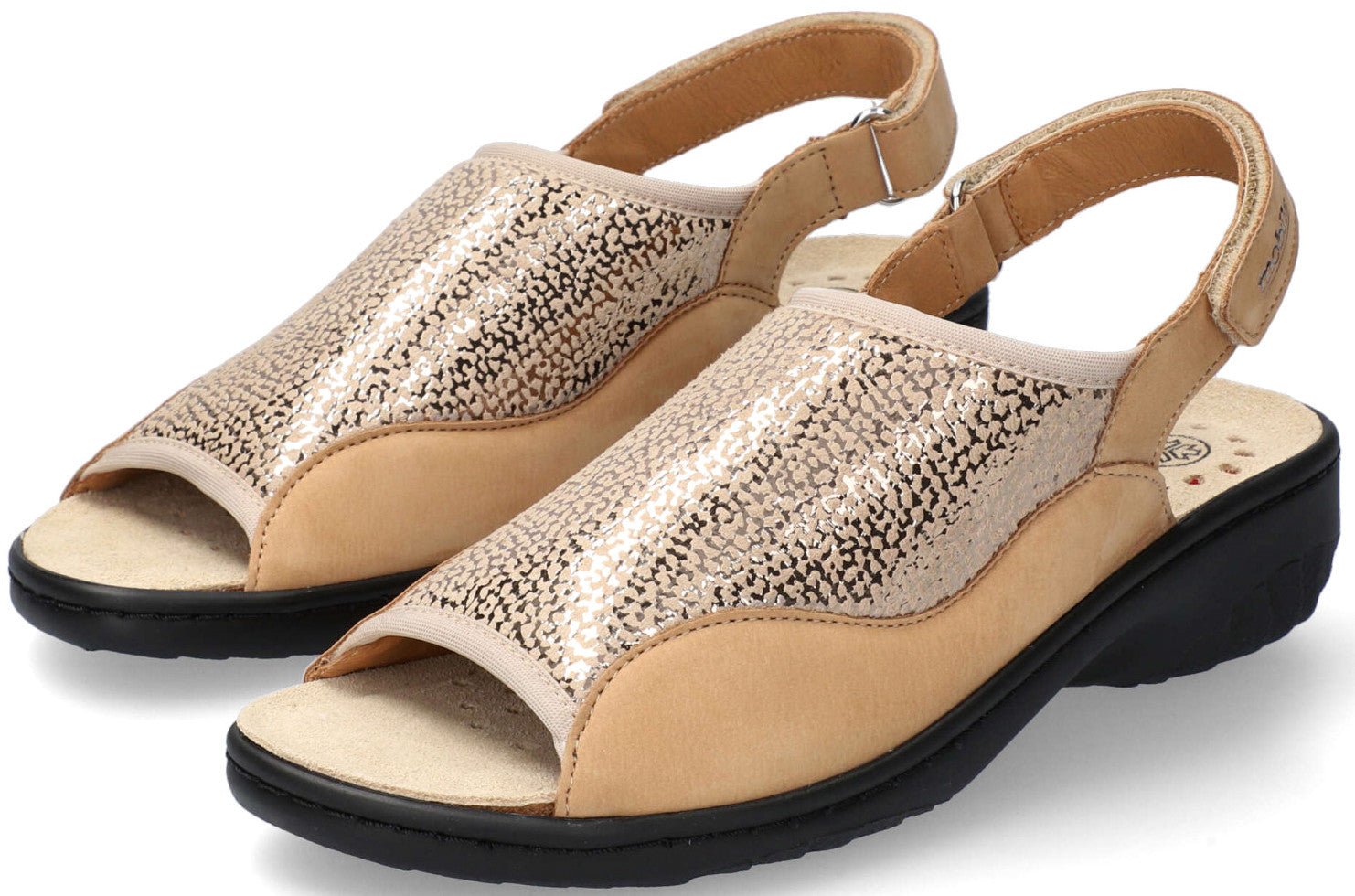 'Gisella' women's ergonomic sandal - Beige - Chaplinshoes'Gisella' women's ergonomic sandal - BeigeMephisto