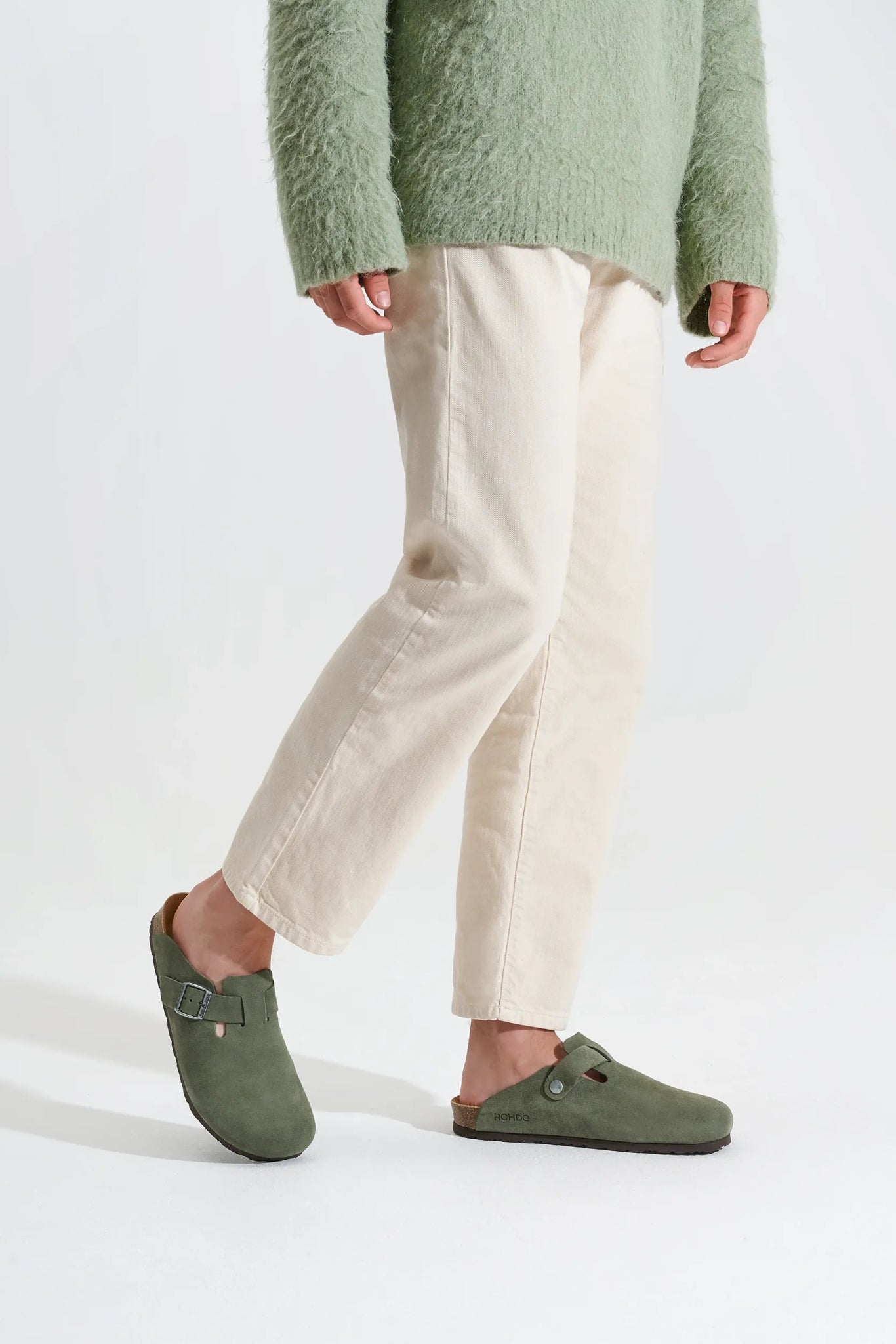 'Grado' men's clog - green - Chaplinshoes'Grado' men's clog - greenRohde