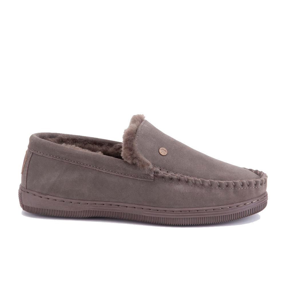 'Grizzly Suede' men's home slipper - Warmbat - Chaplinshoes'Grizzly Suede' men's home slipper - WarmbatWarmbat