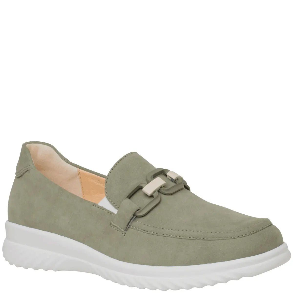 'Heike' women's moccassin - Green - Chaplinshoes'Heike' women's moccassin - GreenGanter