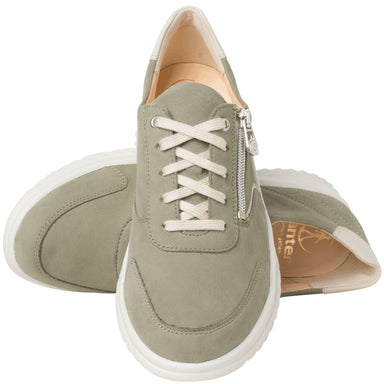 'Heike' women's sneaker - green - extra wide - Chaplinshoes'Heike' women's sneaker - green - extra wideGanter