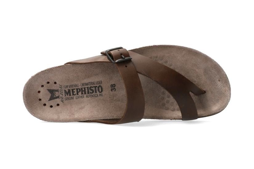 'Helen' women's thong sandal - Brown - Chaplinshoes'Helen' women's thong sandal - BrownMephisto