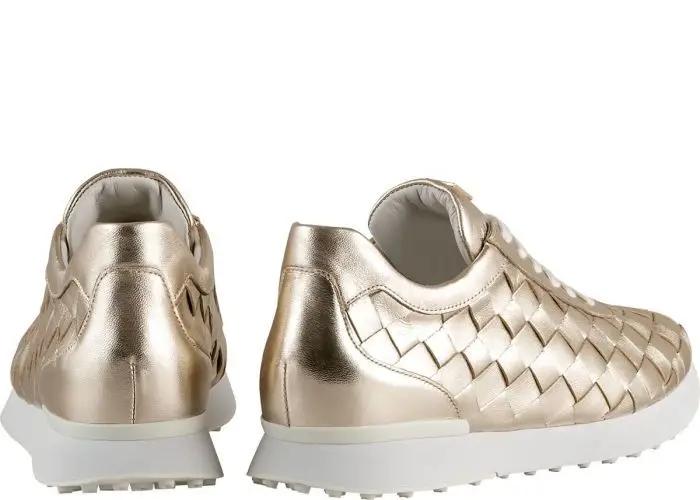 Högl sneakers ATTRACT 1-102341-7500 gold leather metallic - ChaplinshoesHögl sneakers ATTRACT 1-102341-7500 gold leather metallicHögl