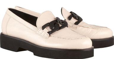 Högl women's loafer 2-101620-1600 creme smooth leather - ChaplinshoesHögl women's loafer 2-101620-1600 creme smooth leatherHögl