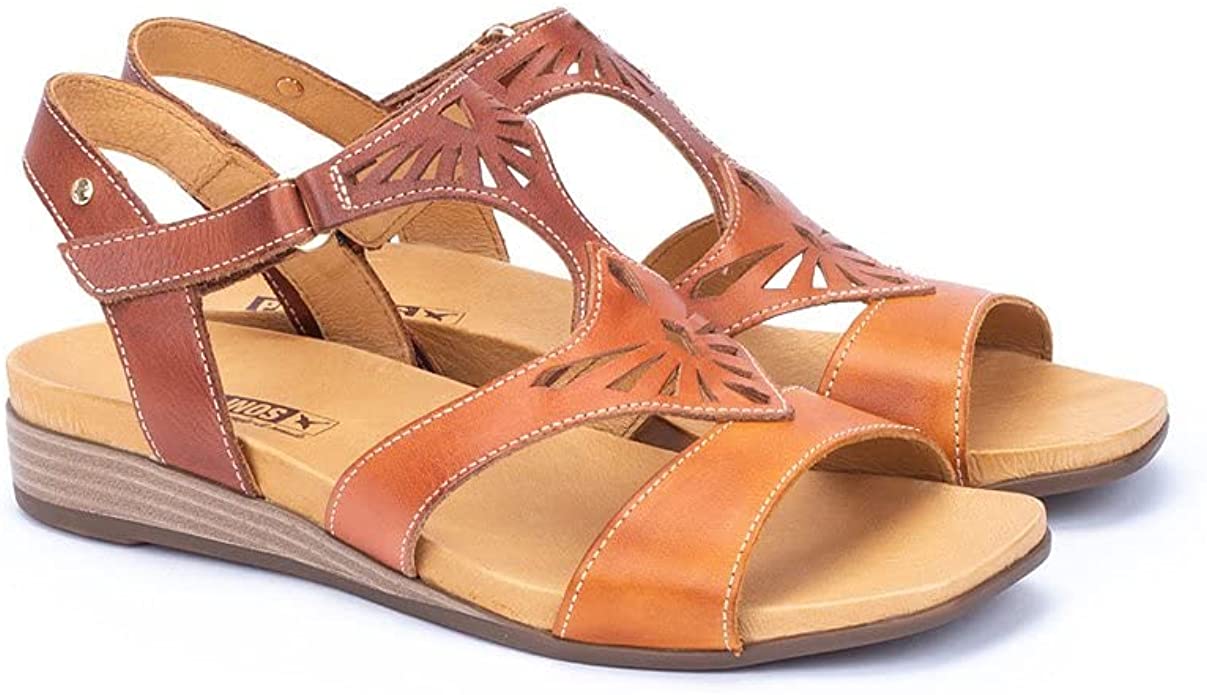 'Ibiza W5N-0588C1'women's sandal - Orange mix - Chaplinshoes'Ibiza W5N-0588C1'women's sandal - Orange mixPikolinos