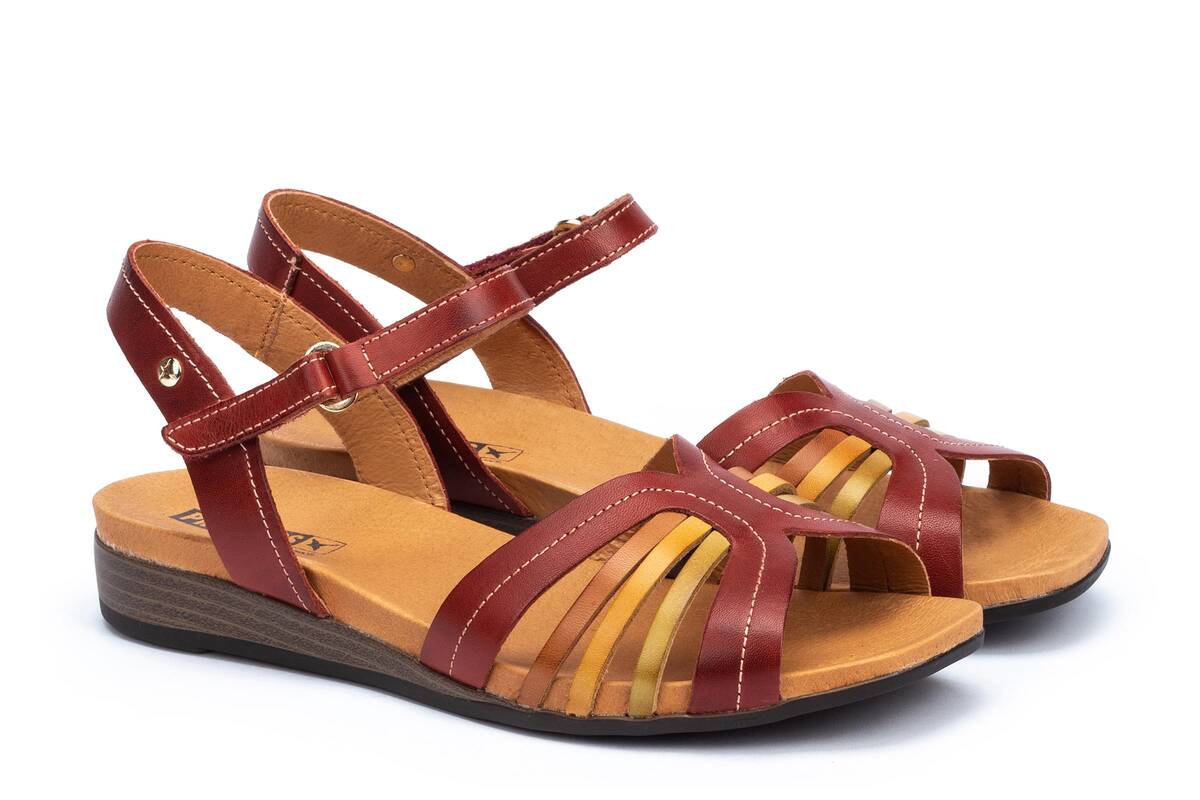 'Ibiza' women's sandal - Red - Chaplinshoes'Ibiza' women's sandal - RedPikolinos