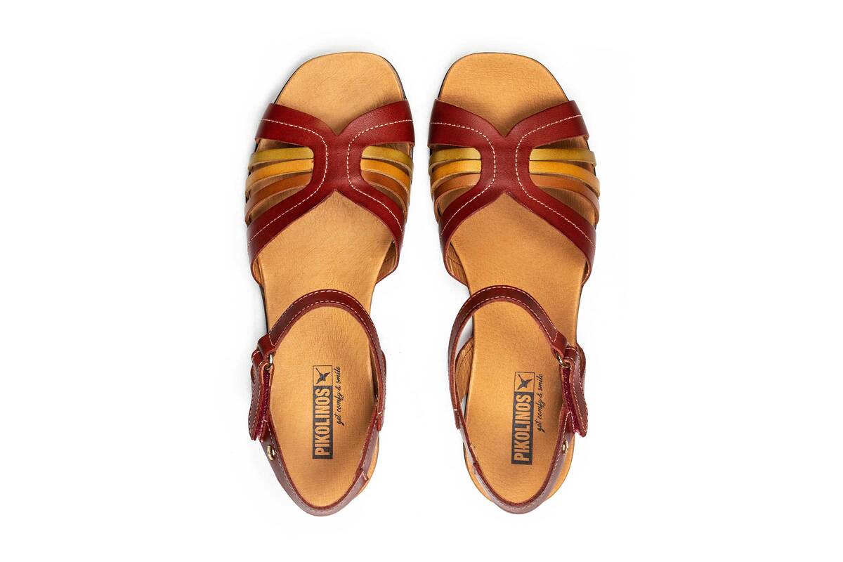 'Ibiza' women's sandal - Red - Chaplinshoes'Ibiza' women's sandal - RedPikolinos