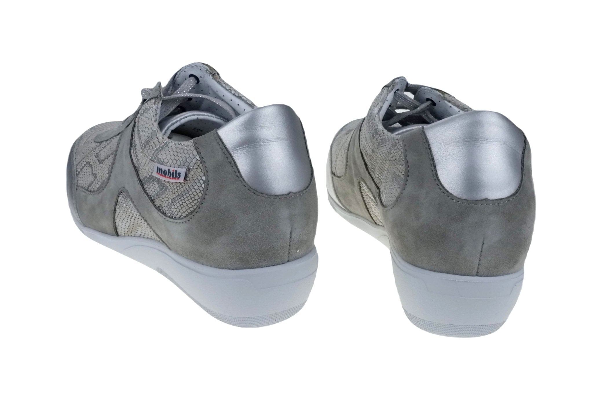 'Jacinte' women's ergonomic sneaker - Silver - Chaplinshoes'Jacinte' women's ergonomic sneaker - SilverMephisto