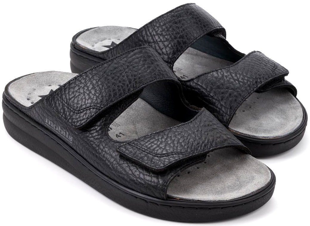 'James' men's ergonomic sandal - Black - Chaplinshoes'James' men's ergonomic sandal - BlackMephisto
