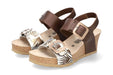 'Lissia' women's sandal - Brown mix - Chaplinshoes'Lissia' women's sandal - Brown mixMephisto