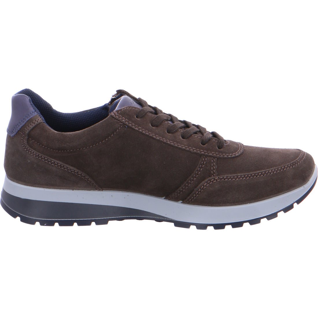 'Matteo' men's extra wide (H) sneaker - Brown - Chaplinshoes'Matteo' men's extra wide (H) sneaker - BrownAra