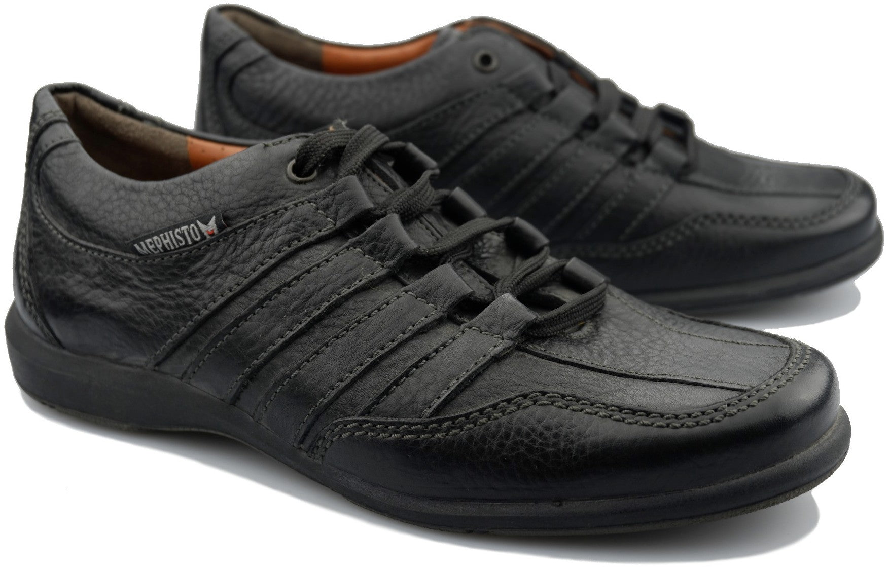 Mephisto BOLTON Men Lace-up - Black - ChaplinshoesMephisto BOLTON Men Lace-up - BlackMephisto