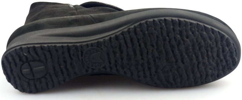 Mephisto FIORELLA bucksoft black nubuck boots for women - ChaplinshoesMephisto FIORELLA bucksoft black nubuck boots for womenMephisto
