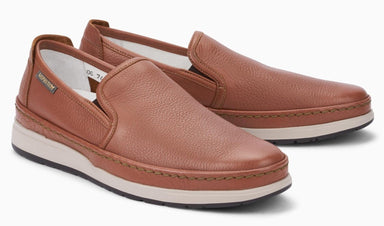 Mephisto Hadrian brown leather slip-on shoe for men - ChaplinshoesMephisto Hadrian brown leather slip-on shoe for menMephisto
