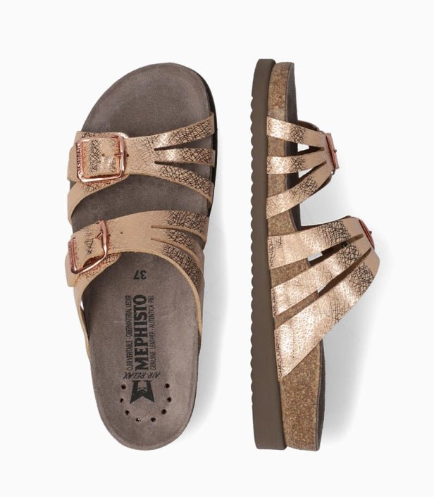 Mephisto HELISA Women Sandal - Bronze - ChaplinshoesMephisto HELISA Women Sandal - BronzeMephisto