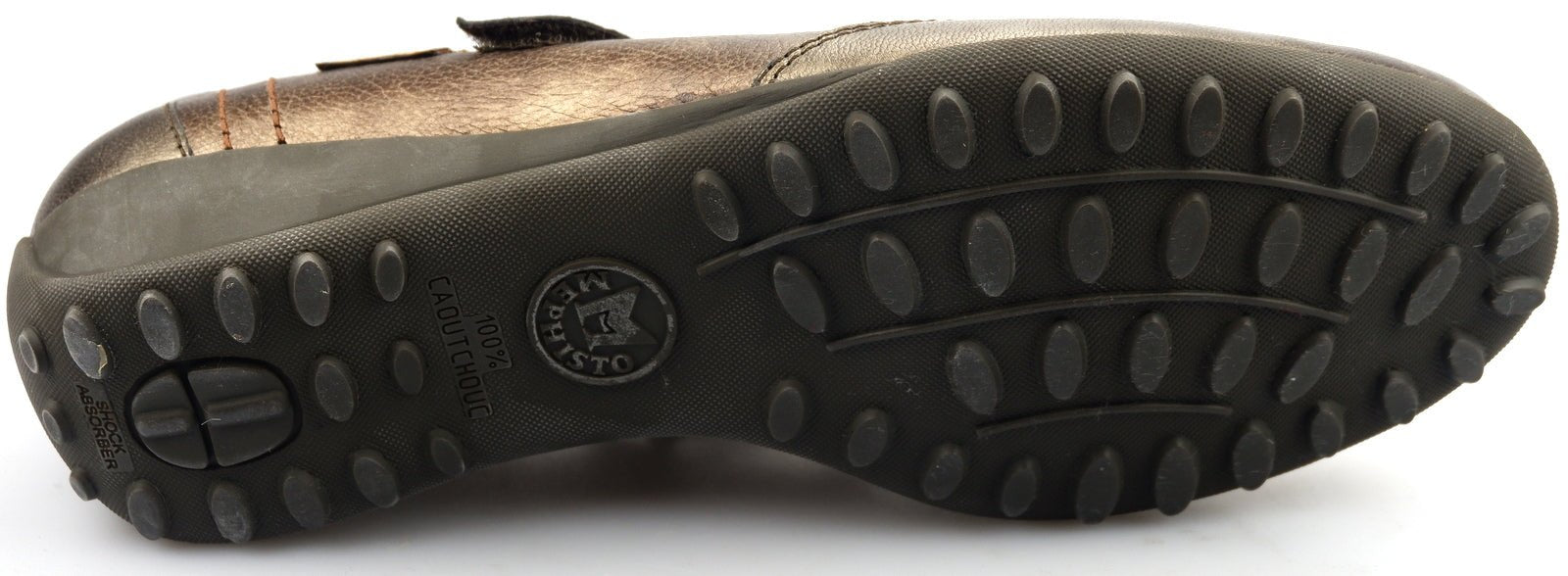 Mephisto LEIDINA bronze leather shoe for women with velcro closure - ChaplinshoesMephisto LEIDINA bronze leather shoe for women with velcro closureMephisto