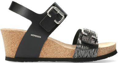 Mephisto LISSANDRA Women's Sandal Smooth Leather- Black - ChaplinshoesMephisto LISSANDRA Women's Sandal Smooth Leather- BlackMephisto