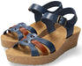 Mephisto Maryline Women's Sandal - Blue Leather - Extra Wide - ChaplinshoesMephisto Maryline Women's Sandal - Blue Leather - Extra WideMephisto