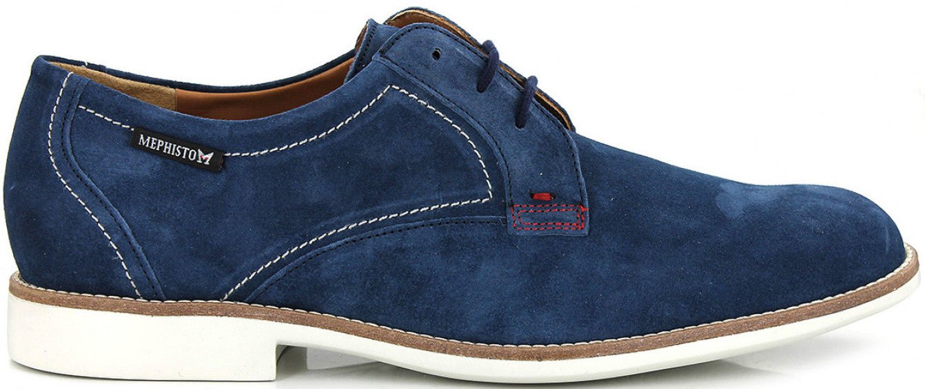 Mephisto ORLANDO suede laceshoe men blue - ChaplinshoesMephisto ORLANDO suede laceshoe men blueMephisto