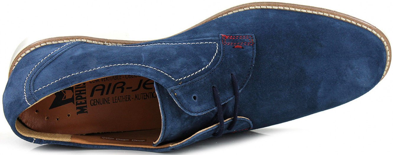 Mephisto ORLANDO suede laceshoe men blue - ChaplinshoesMephisto ORLANDO suede laceshoe men blueMephisto