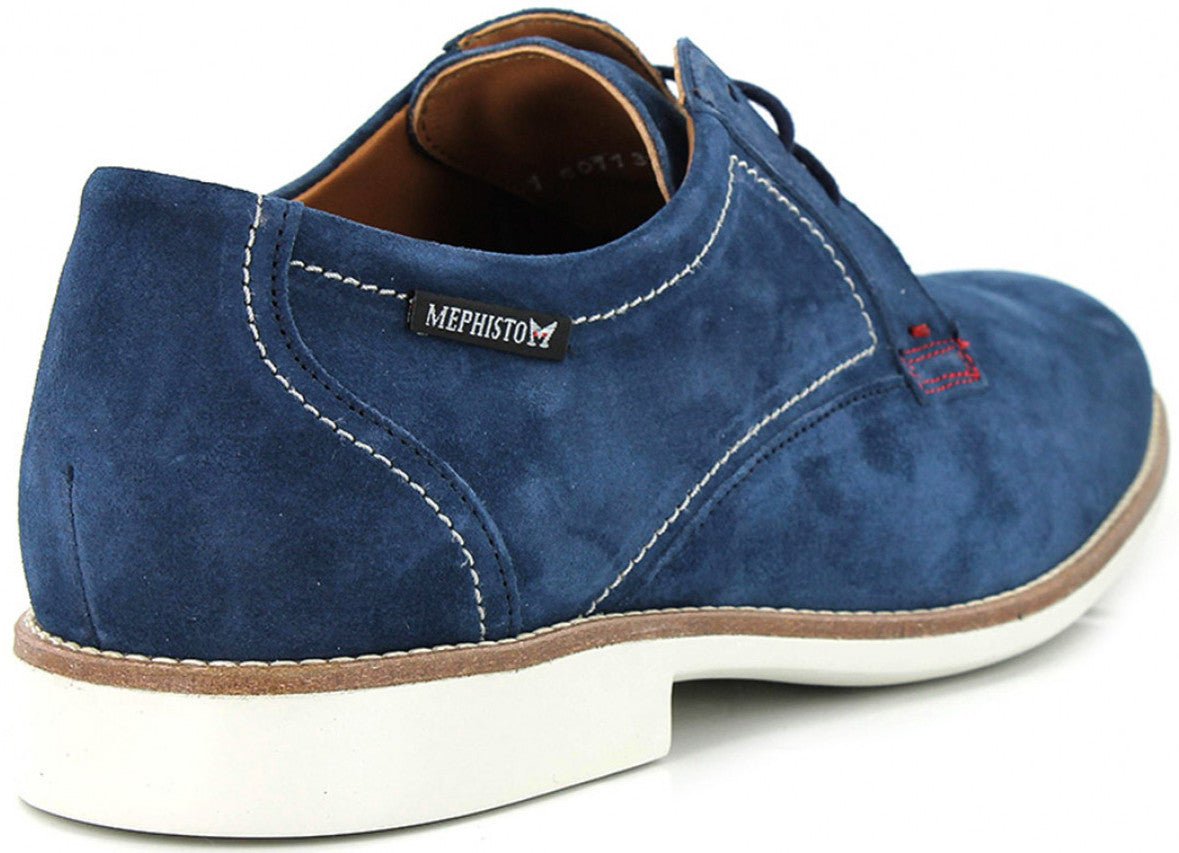 Mephisto ORLANDO suede laceshoe men blue - ChaplinshoesMephisto ORLANDO suede laceshoe men blueMephisto