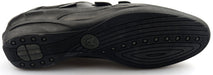 Mephisto PARNEL black leather sneaker with doube velcro closure - ChaplinshoesMephisto PARNEL black leather sneaker with doube velcro closureMephisto
