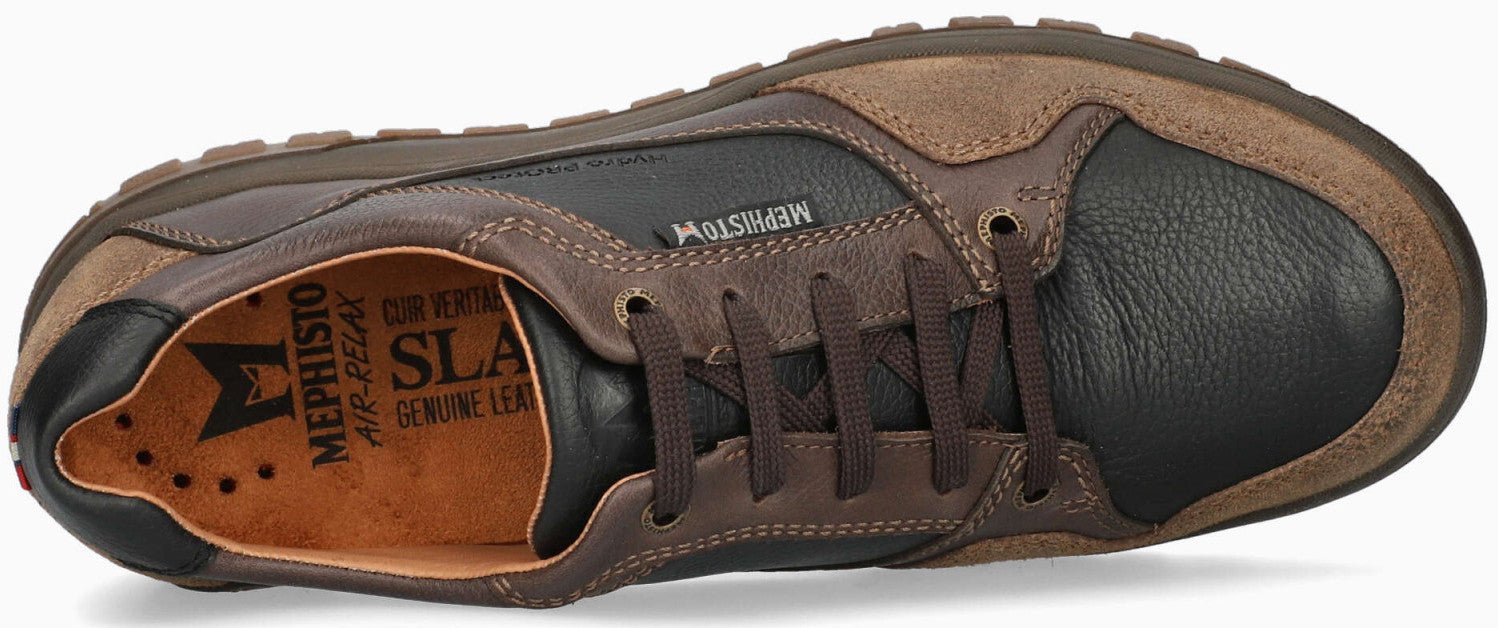 Mephisto PHIL men's lace-up shoe - hazelnut - leather/suede - hydroprotect - ChaplinshoesMephisto PHIL men's lace-up shoe - hazelnut - leather/suede - hydroprotectMephisto