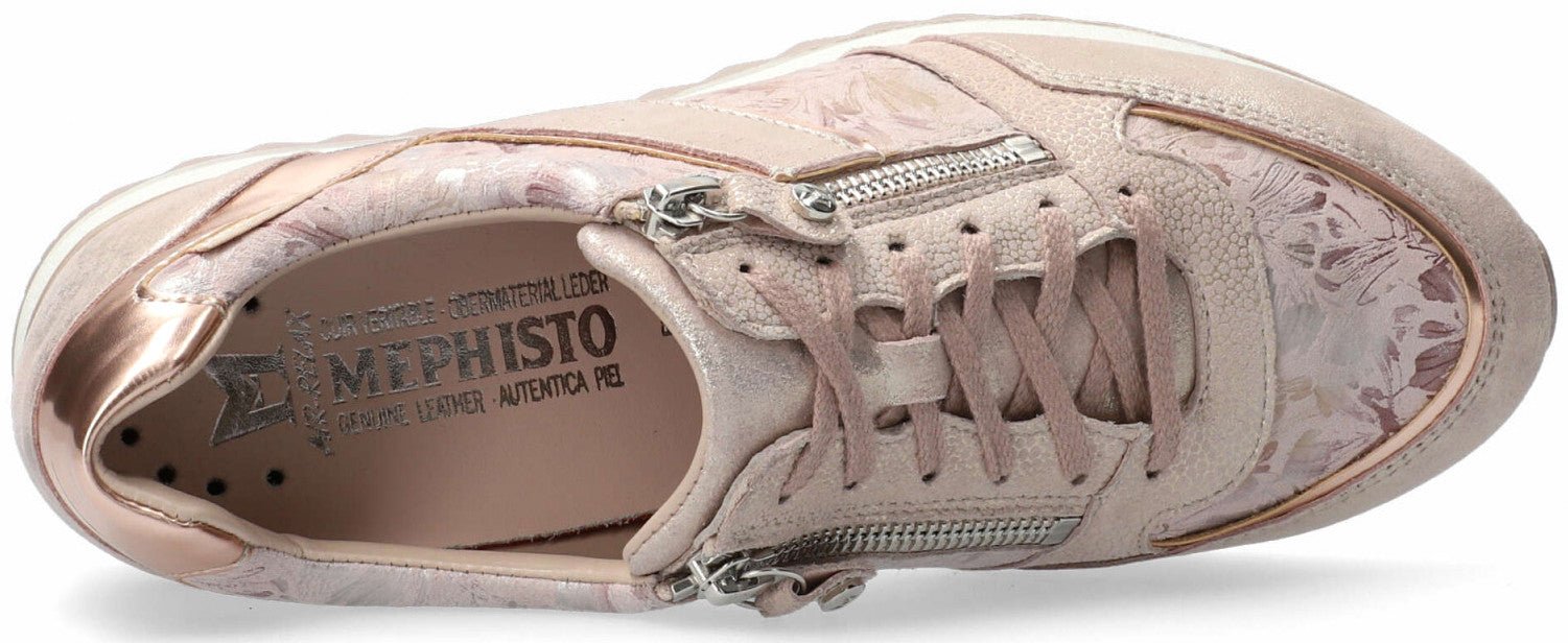 Mephisto Toscana sneaker for women leather mix - nude (pink) - ChaplinshoesMephisto Toscana sneaker for women leather mix - nude (pink)Mephisto