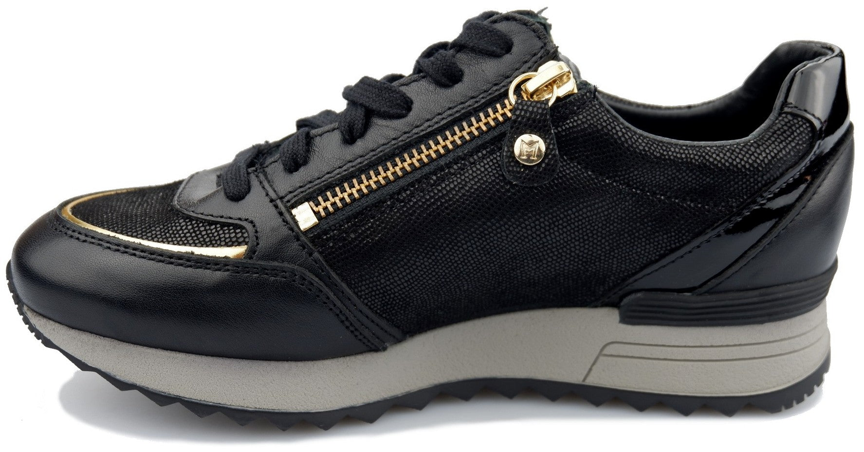 Mephisto Toscana Sneaker for women - Material Mix - Black - ChaplinshoesMephisto Toscana Sneaker for women - Material Mix - BlackMephisto