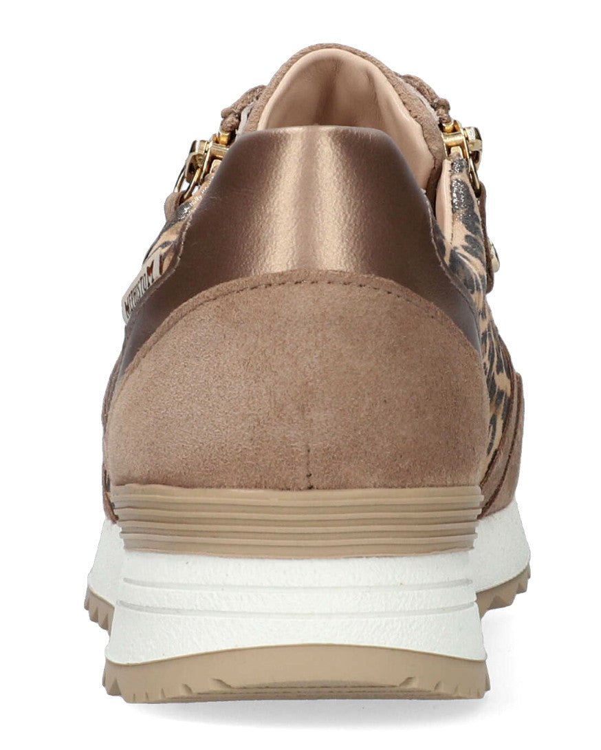 Mephisto Toscana Suede & Leather Sneaker for Women - Light Taupe - ChaplinshoesMephisto Toscana Suede & Leather Sneaker for Women - Light TaupeMephisto