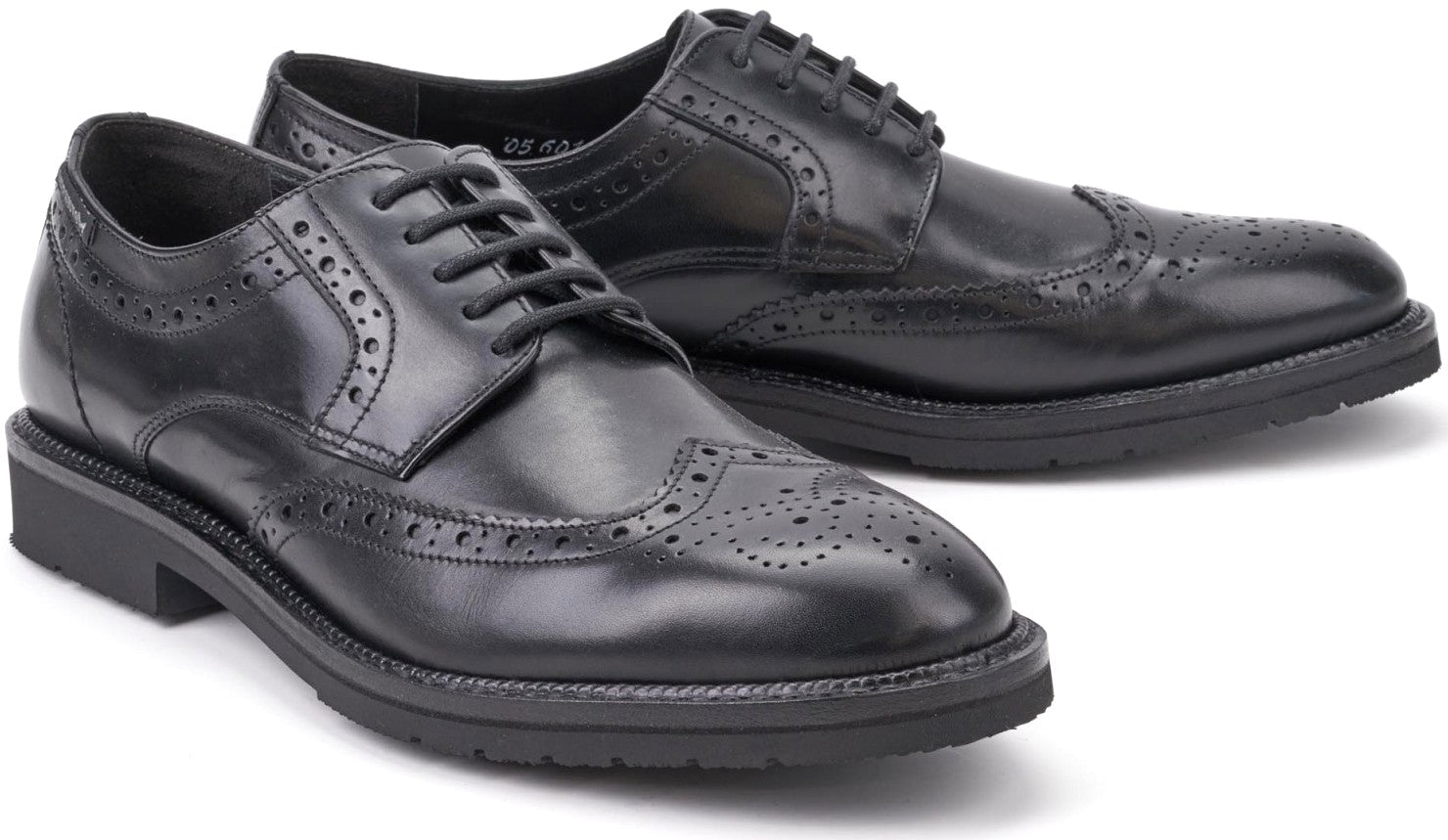 Mephisto TYRON black leather lace shoe GOODYEAR WELT - ChaplinshoesMephisto TYRON black leather lace shoe GOODYEAR WELTMephisto