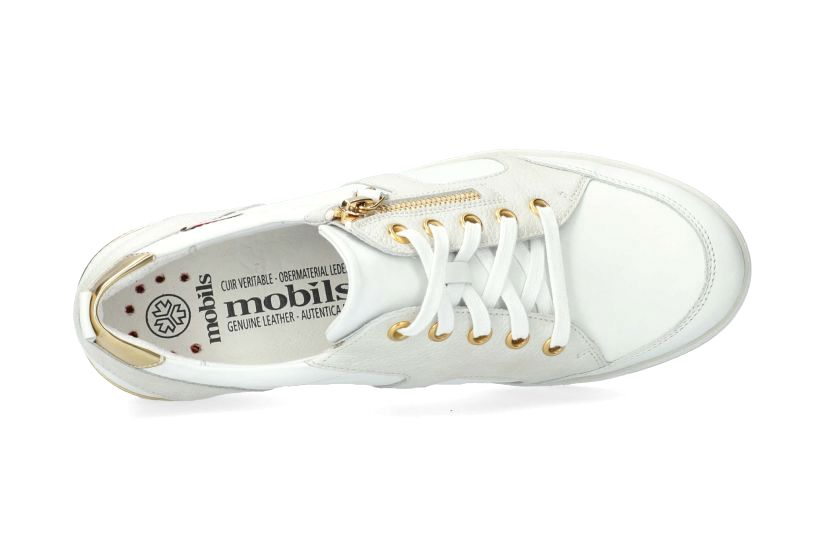 Mobils by Mephisto TRUDIE Women Sneakers - White - ChaplinshoesMobils by Mephisto TRUDIE Women Sneakers - WhiteMephisto