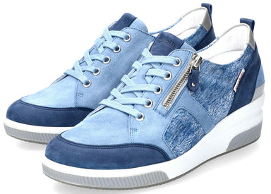 Mobils by Mephisto TRUDIE Women Sneakers - Wide Fit - Denim - ChaplinshoesMobils by Mephisto TRUDIE Women Sneakers - Wide Fit - DenimMephisto