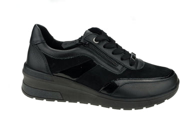 'Neapel Tron' women's sneaker - Black - Chaplinshoes'Neapel Tron' women's sneaker - BlackAra