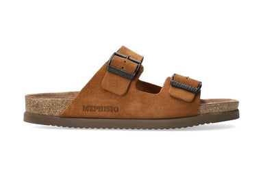 'Nerio' men's sandal - Tobacco brown - Chaplinshoes'Nerio' men's sandal - Tobacco brownMephisto