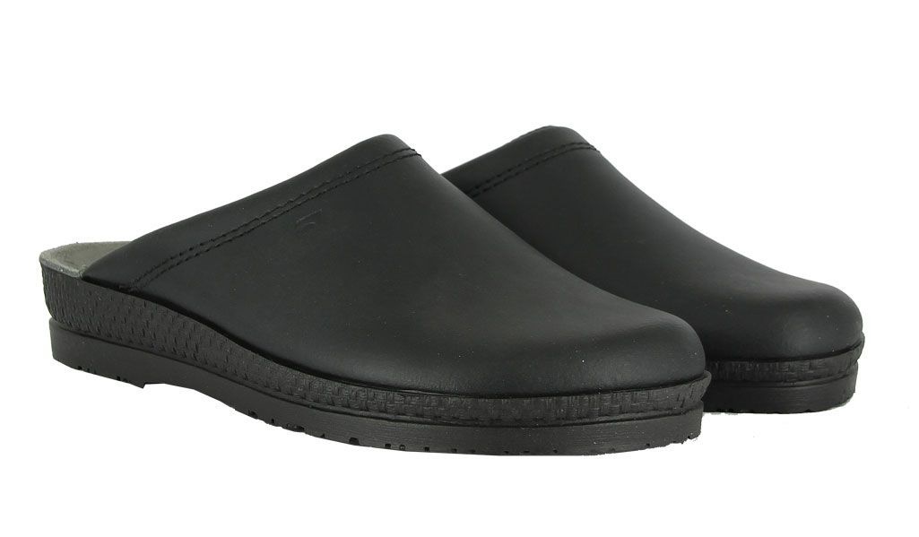 'Nuestadt' men's outdoor clogs - Black - Chaplinshoes'Nuestadt' men's outdoor clogs - BlackRohde