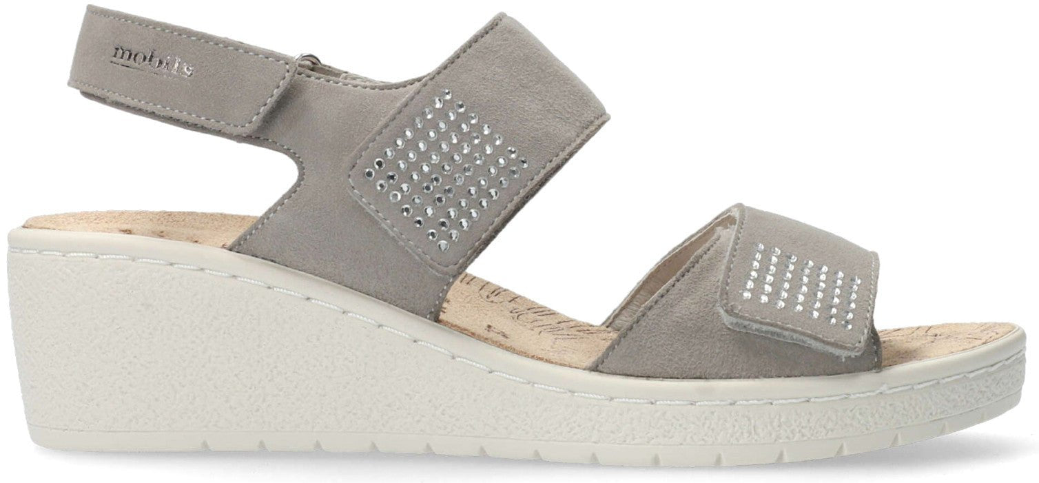 Ryka Women's Sierra Grey / Rose Fabric Sandal - 6.5M - Walmart.com