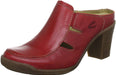 'Parma' women's clog sandal - red - Chaplinshoes'Parma' women's clog sandal - redCamel Active