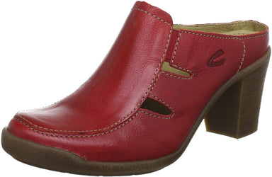 'Parma' women's clog sandal - red - Chaplinshoes'Parma' women's clog sandal - redCamel Active