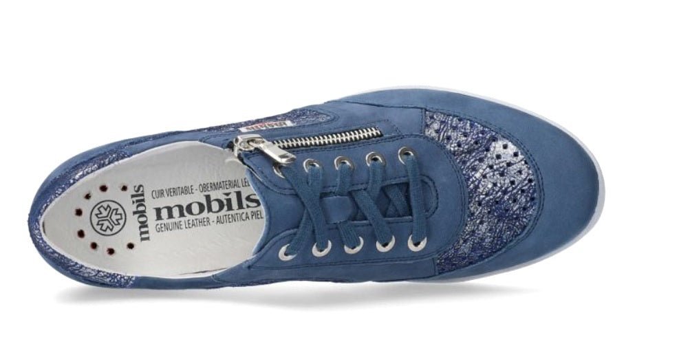 'PRECILIA PERF' womens sneaker - Blue - Chaplinshoes'PRECILIA PERF' womens sneaker - BlueMephisto